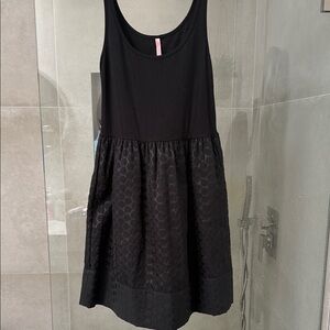 Eight Sixty Black Sleeveless Skater Dress
